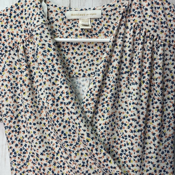 Monteau Floral Patterned Dress size Small - Picture 5 of 11